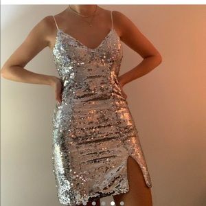 Sequin Princess Polly Dress